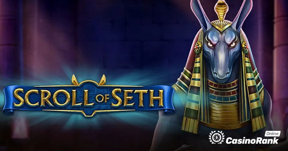 Play'n GO ofrece algunas ganancias caÃ³ticas en su Ãºltima tragamonedas Scroll of Seth